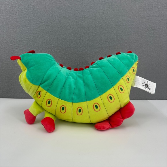 Disney Pixar Heimlich A Bug's Life Green Caterpillar 12" Plush Stuffed Animal - Picture 3 of 12